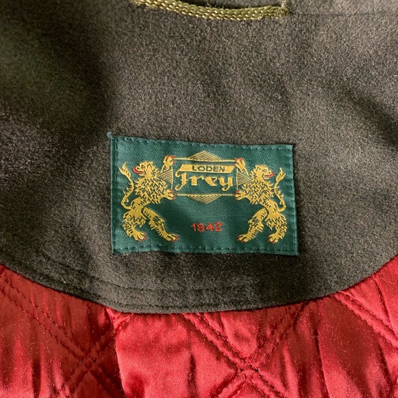 Lodenfrey | Wool & Cashmere Blend Coat - 54 - Picture 4 of 8